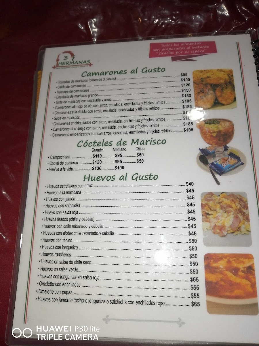 Restaurante Las Tres Hermanas Menu - Image 4